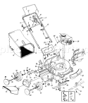 Part Location Diagram of 710-1268 MTD Screw-hex Tapp